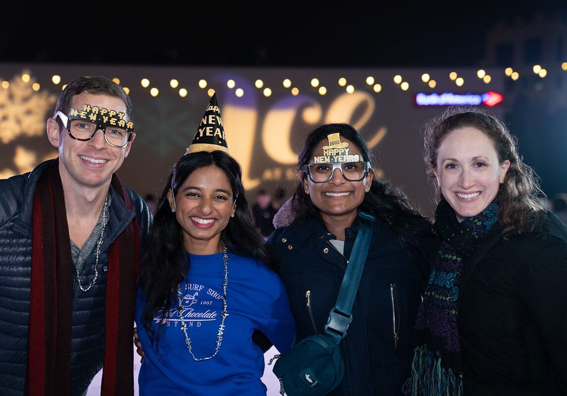 New Years Eve at Ice at Santa Monica