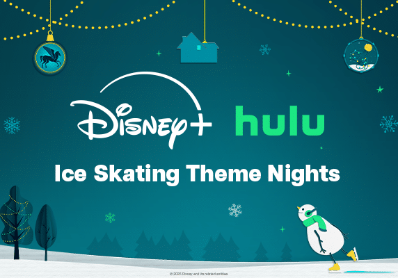 Disney+ Hulu Ice Skating Theme Nights